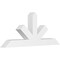 Ekena Millwork Saratoga Architectural Grade PVC Gable Bracket, 48"W x 20"H x 4"D x 4"F, 10/12 Pitch GBP048X20X0404SAR00 - alternate 1